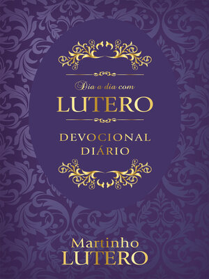 cover image of Dia a Dia com Lutero--Capa dura